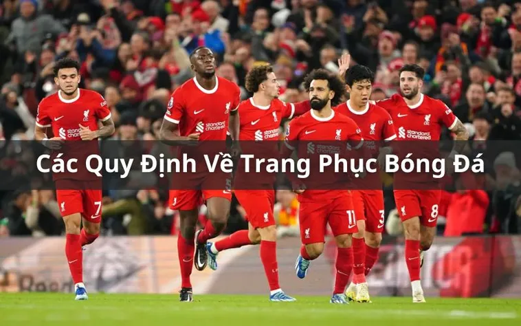 Những Quy Định Về Trang Phục Bóng Đá Thi Đấu Theo Tiêu Chuẩn Quốc Tế